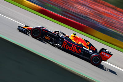 Max Verstappen im Red Bull Racing-Honda