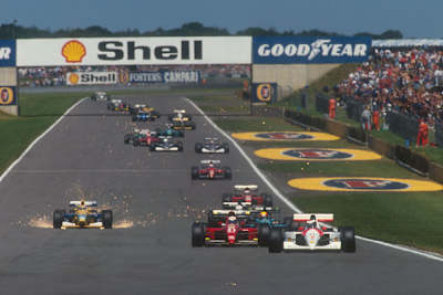 Gute Idee? Mit dem Funkenflug sollen auch die Formel-1-Fans zurückkehren