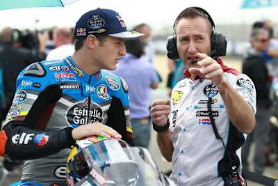 Jack Miller mit Crew-Chief Cristian Gabarrini