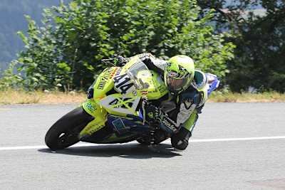 Wolfgang Gammer stürmt die schnelle Strecke von Boecourt hoch