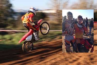 Der 15-jährige Marc Garcia mit Rookies-Cup-Sieger Jorge Martin