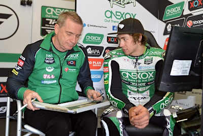 Remy Gardner mit Crew-Chief Alfred Willeke 