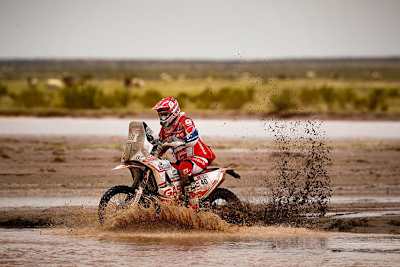 Das GasGas-Team hat noch alle drei Fahrer im Rennen