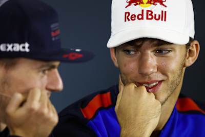 Max Verstappen und Pierre Gasly