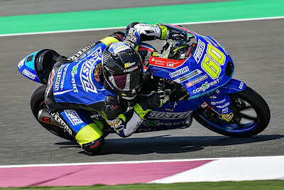 Dirk Geiger am ersten Tag beim Losail-Test