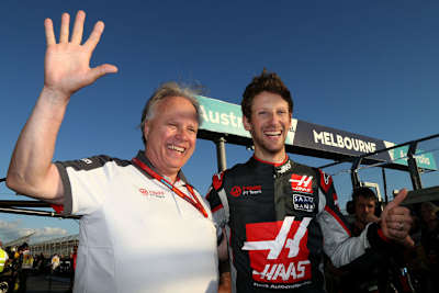 Romain Grosjeans sechster Platz beim Saisonauftakt in Melbourne erfüllte Gene Haas mit viel Stolz