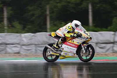 Tim Georgi mit der KTM des deutschen Freudenberg-Teams