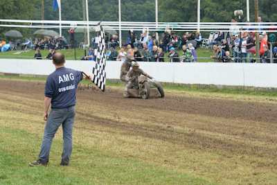 In Osnabrück wurde lediglich Training gefahren