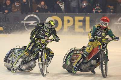 Richard Geyer (li.) gegen Wojciech Lisiecki 