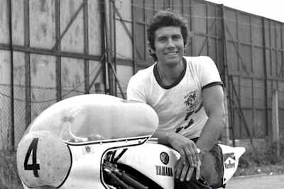 Giacomo Agostini (Yamaha 500ccm) 1975 in Brünn