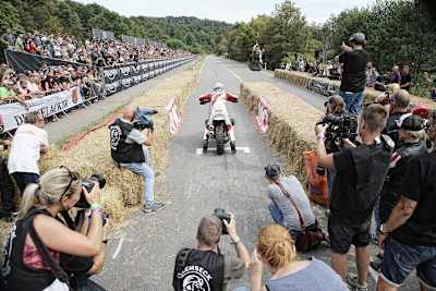 Achtelmeilen-Sprint: Muss sein an einem Cafe-Racer-Event