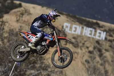 Shane McElrath gewinnt das MX2-Qualifying in Glen Helen (USA)