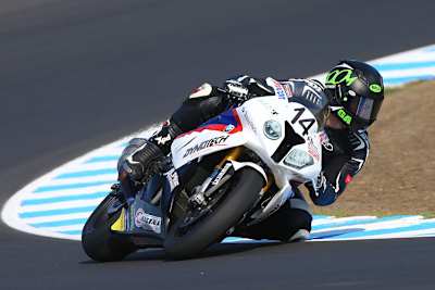 Auf Phillip Island eroberte Glenn Allerton mit Wildcard sechs WM-Punkte