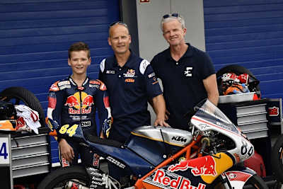 Zonta, Papa Jurgen und Onkel Patrick van den Goorbergh