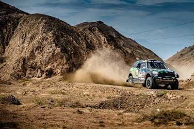 Yazeed Al-Rajhi/Timo Gottschalk im Mini auf P2