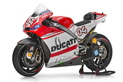 Die neue Ducati Desmosedici GP14