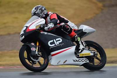 Remy Gardner auf der Mahindra des CIP-Teams