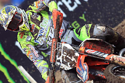 Greg Smets startet in der EMX300-Zweitaktklasse