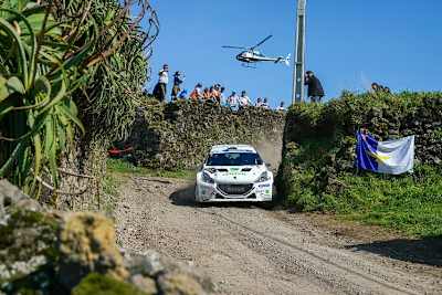 Marijan Griebel bei der Rallye Azoren