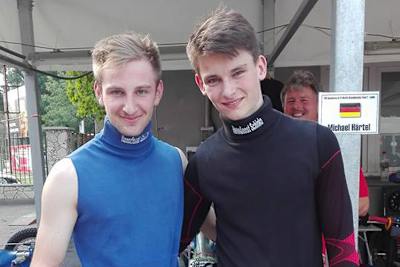 Valentin Grobauer (li.) und Michael Härtel