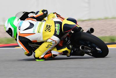 Luca Grünwald auf der KTM des Freudenberg-Teams