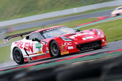 Wieder dabei: Die dritte Corvette C7 GT3-R von Callaway Competition