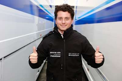 Pole-Position für Lauf 2: Luca Ludwig