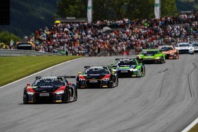 Machten 2017 mächtig Dampf: Die beiden Audi R8 LMS von Aust Motorsport