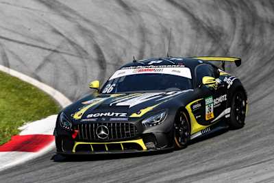 Der Mercedes-AMG GT4 von Schütz Motorsport