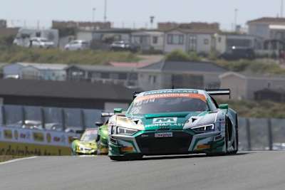 Pole-Position beim ADAC GT Masters in Zandvoort: Der Audi R8 LMS von Land-Motorsport