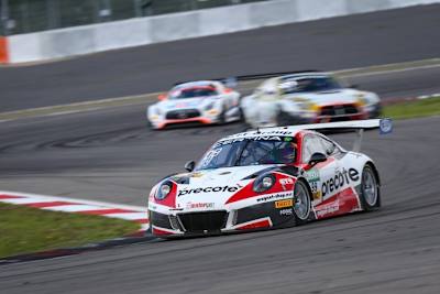 Der Porsche 911 GT3 R von Sven Müller/Robert Renauer (Herberth Motorsport)