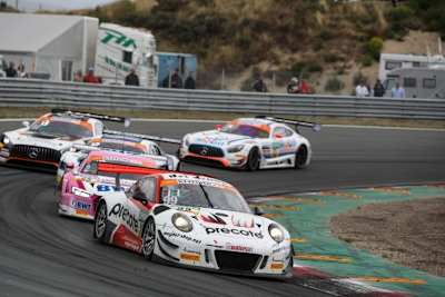 Pole-Position beim ADAC GT Masters in Zandvoort für den Porsche 911 GT3 R von Herberth Motorsport