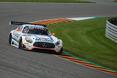 Sieg auf dem Sachsenring: Der Mercedes-AMG GT3 von Luca Stolz/Luca Ludwig