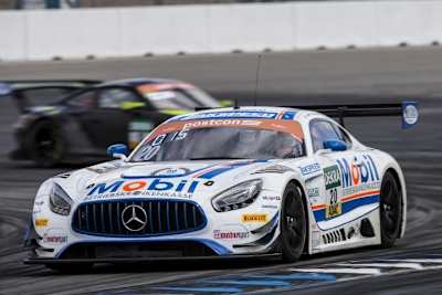 Einer der beiden Mercedes-AMG GT3 von Zakspeed