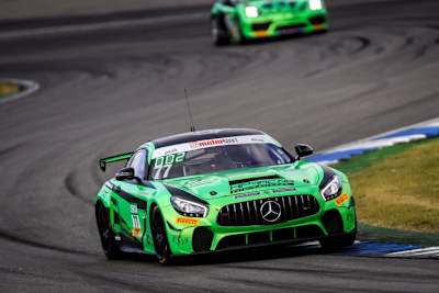 Pole-Position bei der ADAC GT4 Germany in Hockenheim für den Mercedes-AMG GT4 von HP Racing International