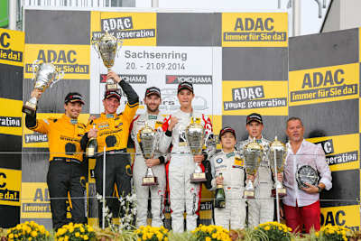 Das Podium war am Samstag ein Abbild des Tabellenstandes