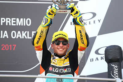 Mugello 2017: Juanfran Guevara erstmals auf dem Moto3-Podest
