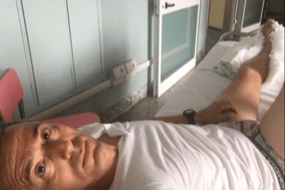 Arg verletzt: Francesco Guidotti