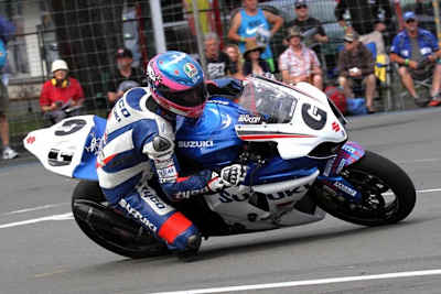 Guy Martin auf dem Cemetery Circuit 2013