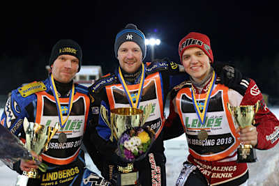 Schwedens Top-3: Niclas Svensson, Martin Haarahiltunen und Ove Ledström (v.l.)