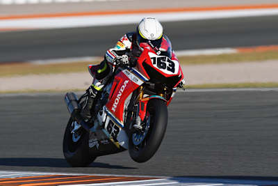 Mit der HRP Honda in Spanien
