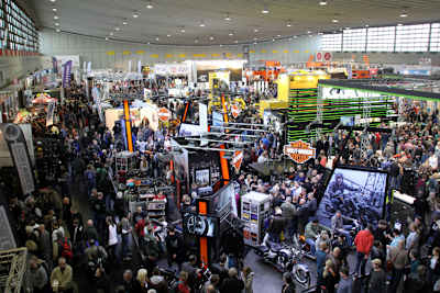 Die Motorräder Dortmund ist täglich von 9 bis 18 Uhr geöffnet