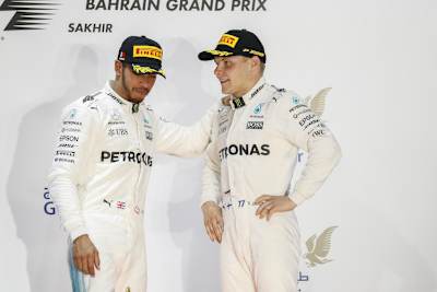 Lewis Hamilton und Valtteri Bottas