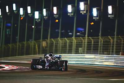 Lewis Hamilton kämpfte mit den Reifen