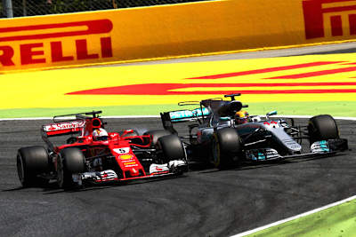 Lewis Hamilton und Sebastian Vettel