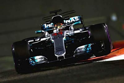 Lewis Hamilton vor einem Jahr beim Grand Prix von Abui Dhabi