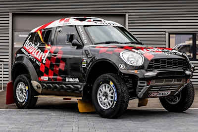 Der Mini von Schott/Schmidt für die Rallye Dakar 2016