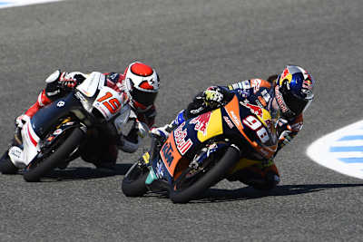 Karel Hanika (98, dahinter Tonucci) ging im Rennen leer aus