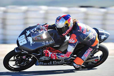 Moto3-Rookie Karel Hanika auf der Werks-KTM