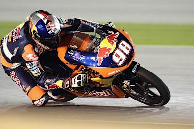 Moto3-Rookie Karel Hanika auf der Werks-KTM